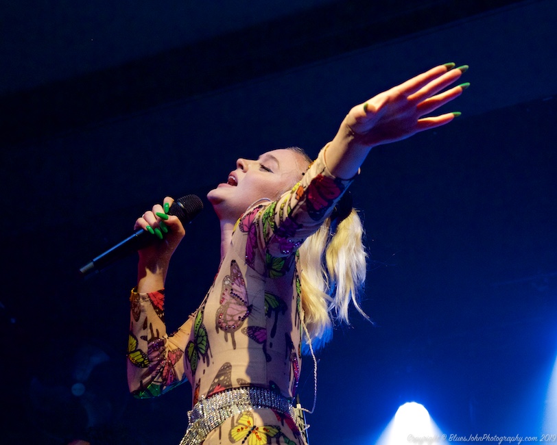 Zara Larsson, Wonder Ballroom, photo by John Alcala