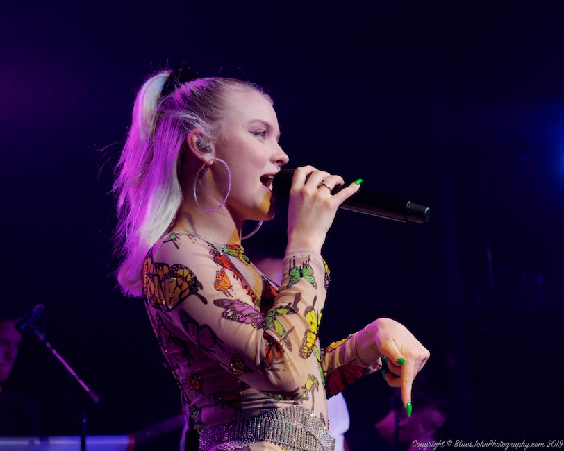 Zara Larsson, Wonder Ballroom, photo by John Alcala