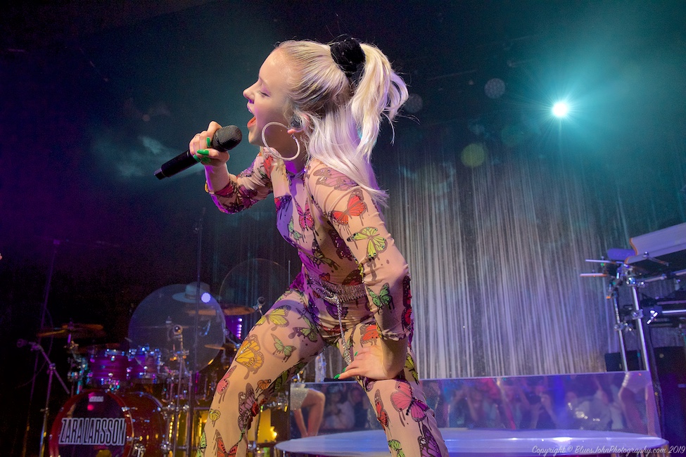 Zara Larsson, Wonder Ballroom, photo by John Alcala