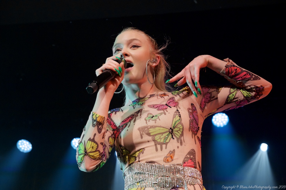 Zara Larsson, Wonder Ballroom, photo by John Alcala