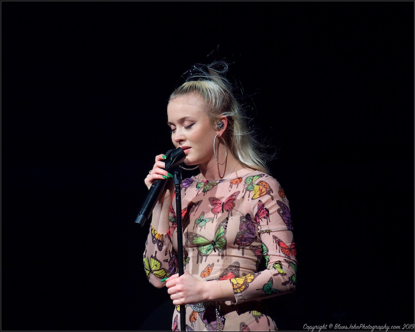 Zara Larsson, Wonder Ballroom, photo by John Alcala