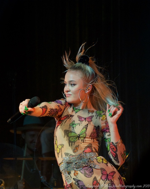 Zara Larsson, Wonder Ballroom, photo by John Alcala