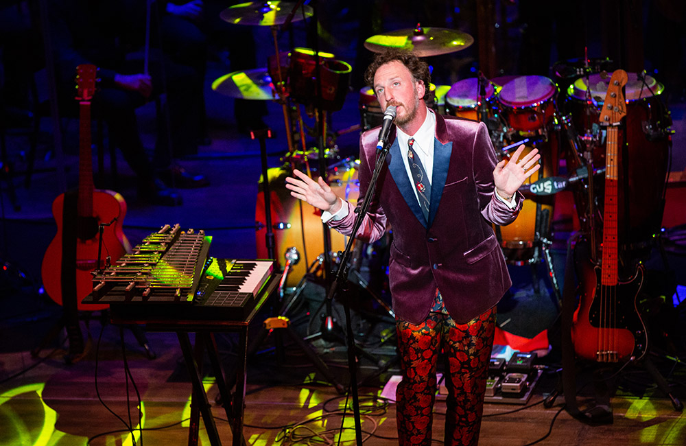 Guster, Oregon Symphony, Arlene Schnitzer Concert Hall, photo by Joe Duquette