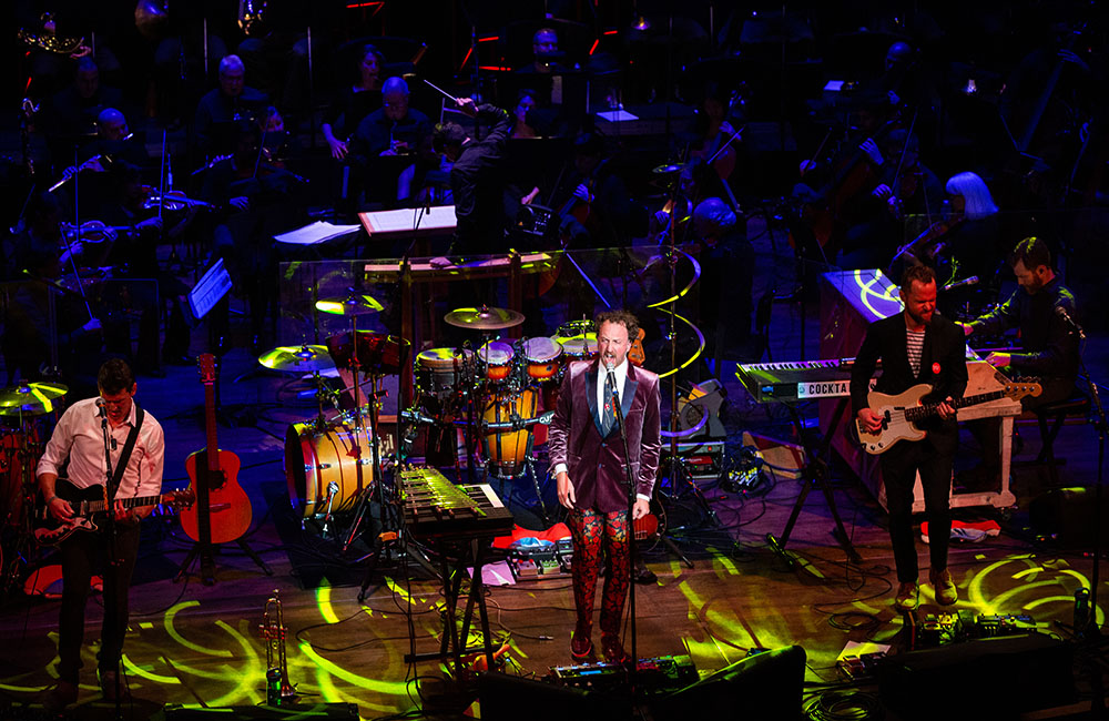 Guster, Oregon Symphony, Arlene Schnitzer Concert Hall, photo by Joe Duquette