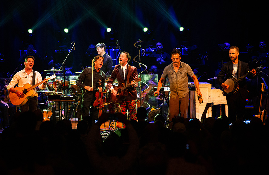 Guster, Oregon Symphony, Arlene Schnitzer Concert Hall, photo by Joe Duquette
