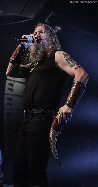 Amon Amarth, Roseland Theater, photo by Kevin Pettigrew