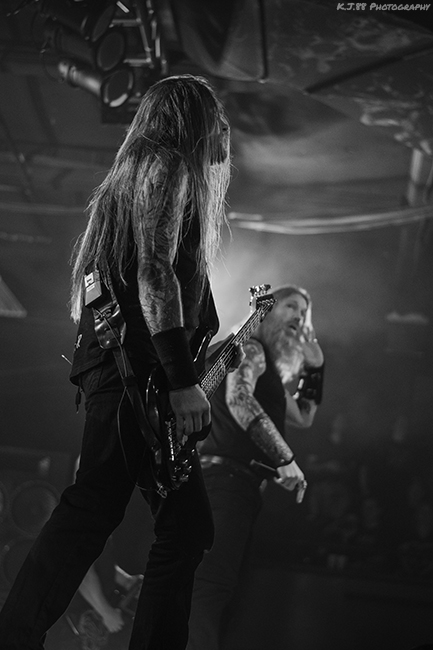 Amon Amarth, Roseland Theater, photo by Kevin Pettigrew