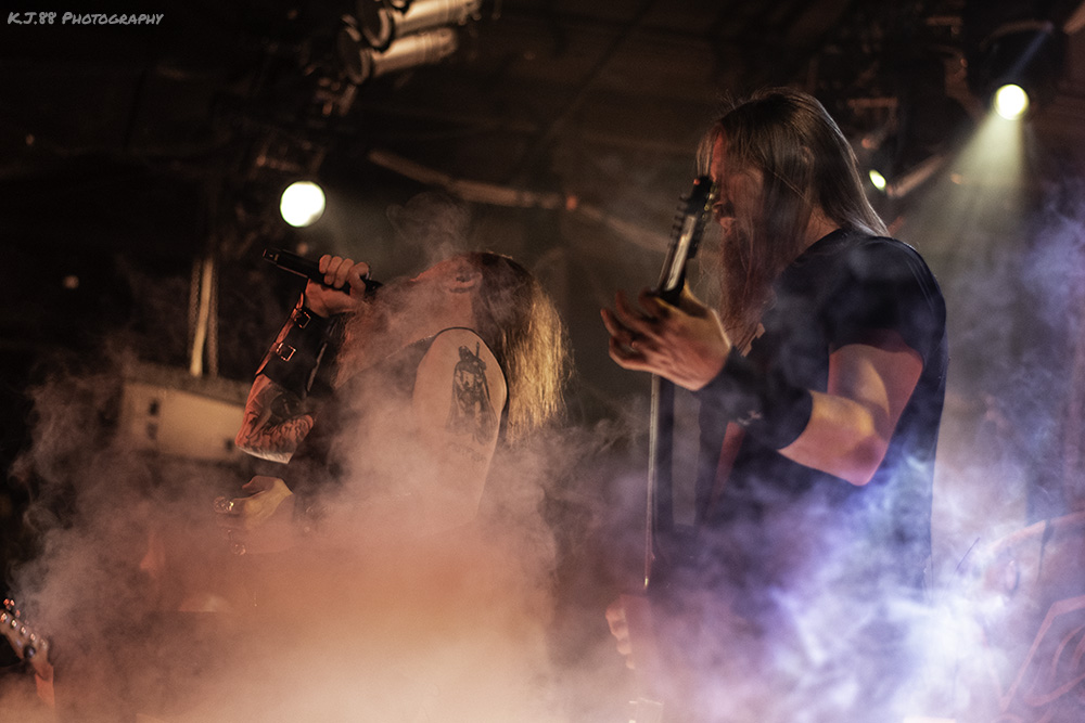 Amon Amarth, Roseland Theater, photo by Kevin Pettigrew