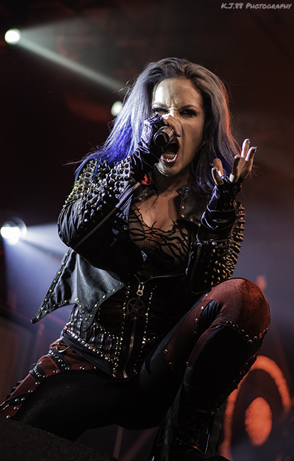 Arch Enemy, Roseland Theater, photo by Kevin Pettigrew
