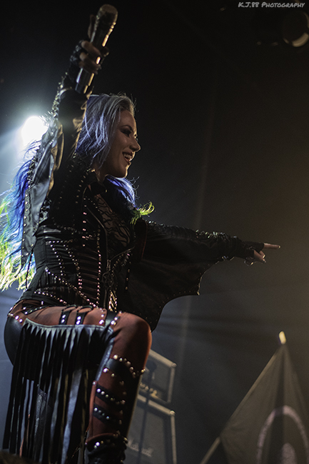 Arch Enemy, Roseland Theater, photo by Kevin Pettigrew
