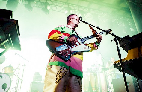 Hot Chip, Roseland Theater, photo by Ignacio Quintana