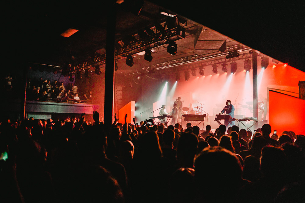 Hot Chip, Roseland Theater, photo by Ignacio Quintana