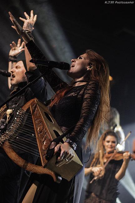 Eluveitie, Bossanova Ballroom, photo by Kevin Pettigrew