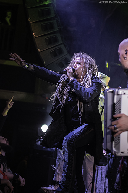 Korpiklaani, Bossanova Ballroom, photo by Kevin Pettigrew
