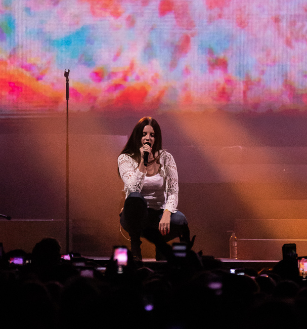 Lana Del Rey, WaMu Theater, photo by Sal Barragan