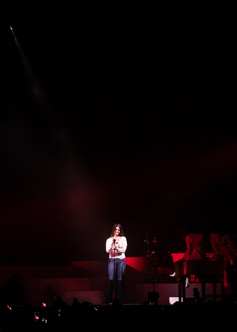Lana Del Rey, WaMu Theater, photo by Sal Barragan