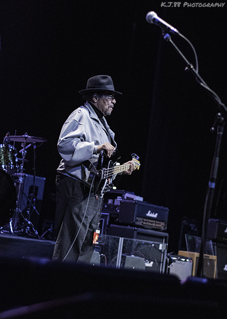 Jimi Hendrix, Buddy Guy, Billy Cox, Dweezil Zappa, Joe Satriani, Eric Johnson, Arlene Schnitzer Concert Hall, photo by Kevin Pettigrew
