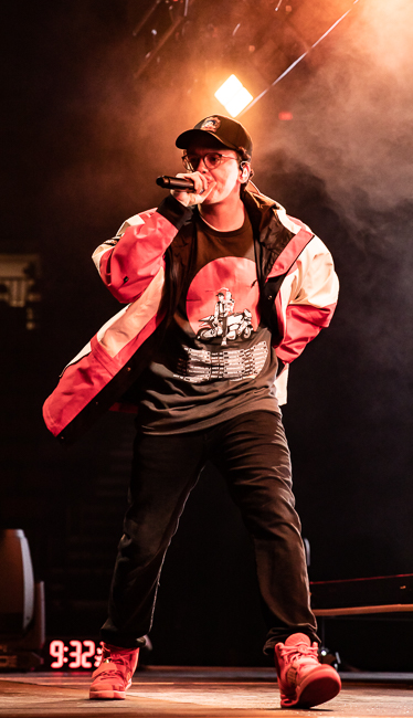 Logic, Moda Center, photo by Sal Barragan