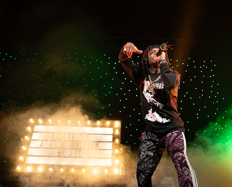 J.I.D, Moda Center, photo by Sal Barragan