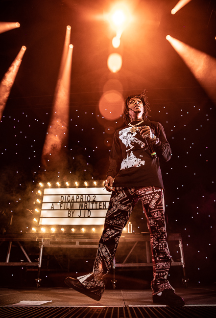 J.I.D, Moda Center, photo by Sal Barragan