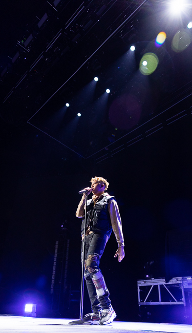 YBN Cordae, Moda Center, photo by Sal Barragan