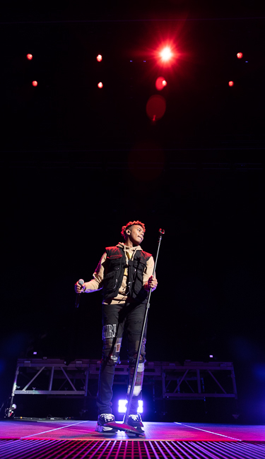 YBN Cordae, Moda Center, photo by Sal Barragan