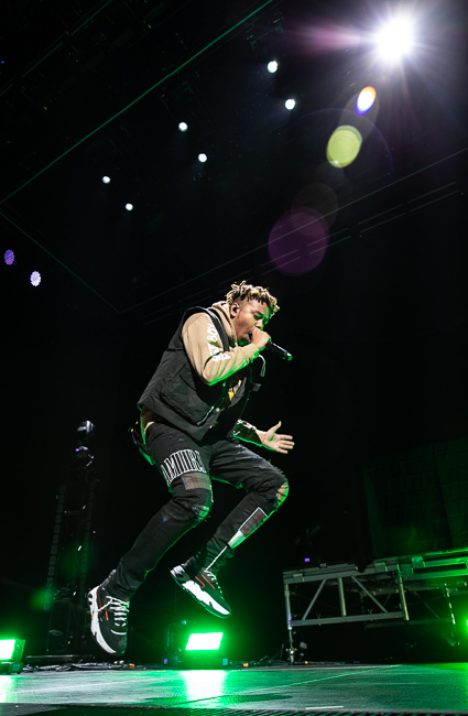 YBN Cordae, Moda Center, photo by Sal Barragan