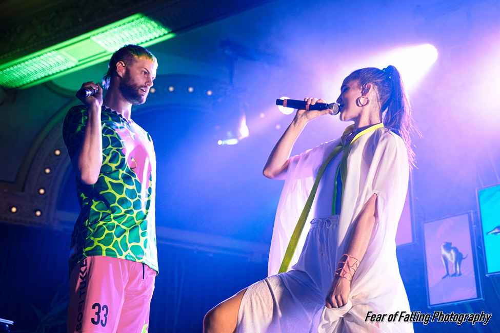 Sofi Tukker, Crystal Ballroom, photo by Joshua Hathaway