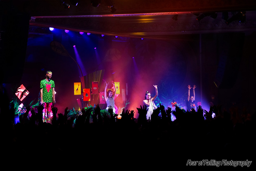 Sofi Tukker, Crystal Ballroom, photo by Joshua Hathaway