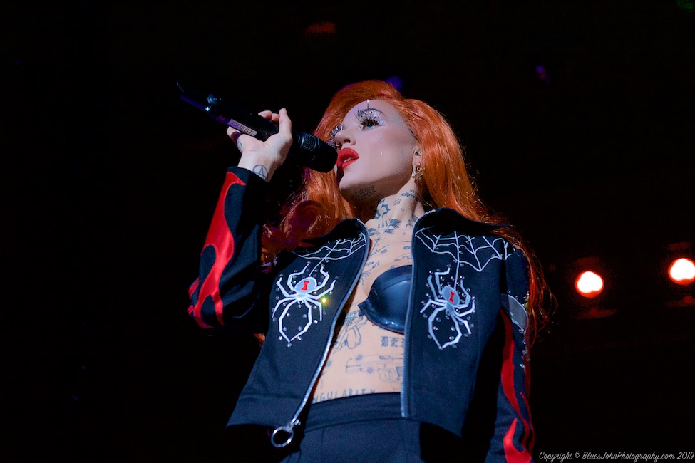 Brooke Candy, Roseland Theater, photo by John Alcala