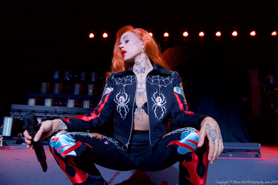 Brooke Candy, Roseland Theater, photo by John Alcala