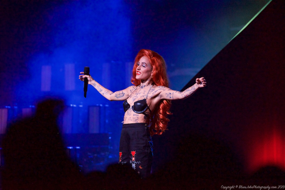 Brooke Candy, Roseland Theater, photo by John Alcala