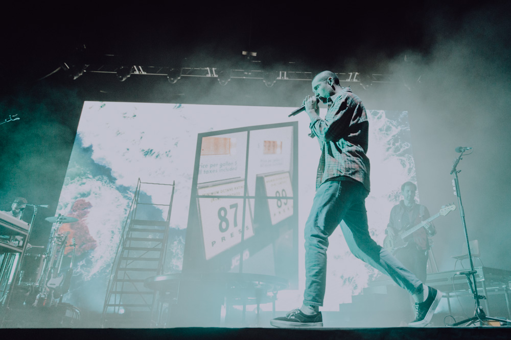 Bastille, Moda Center, photo by Sydnie Kobza