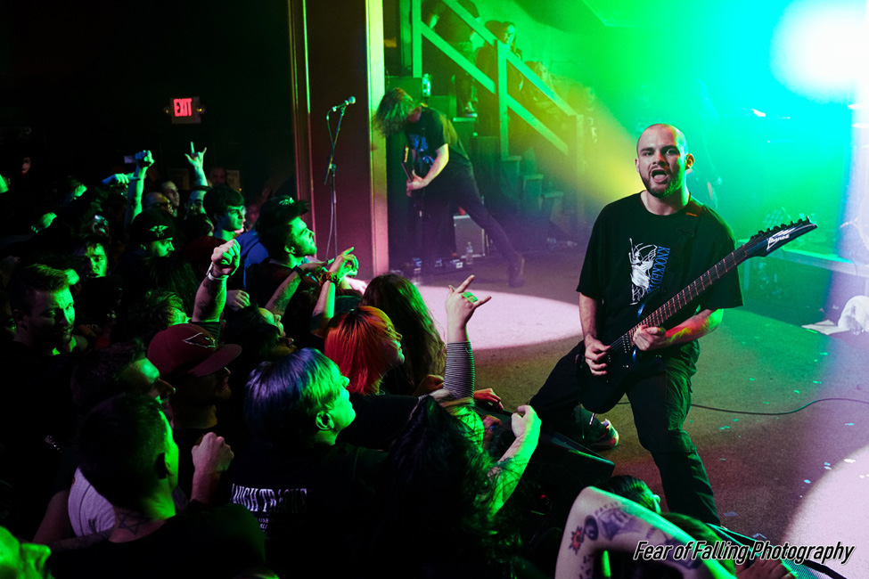 Knocked Loose, Hawthorne Theatre, photo by Joshua Hathaway
