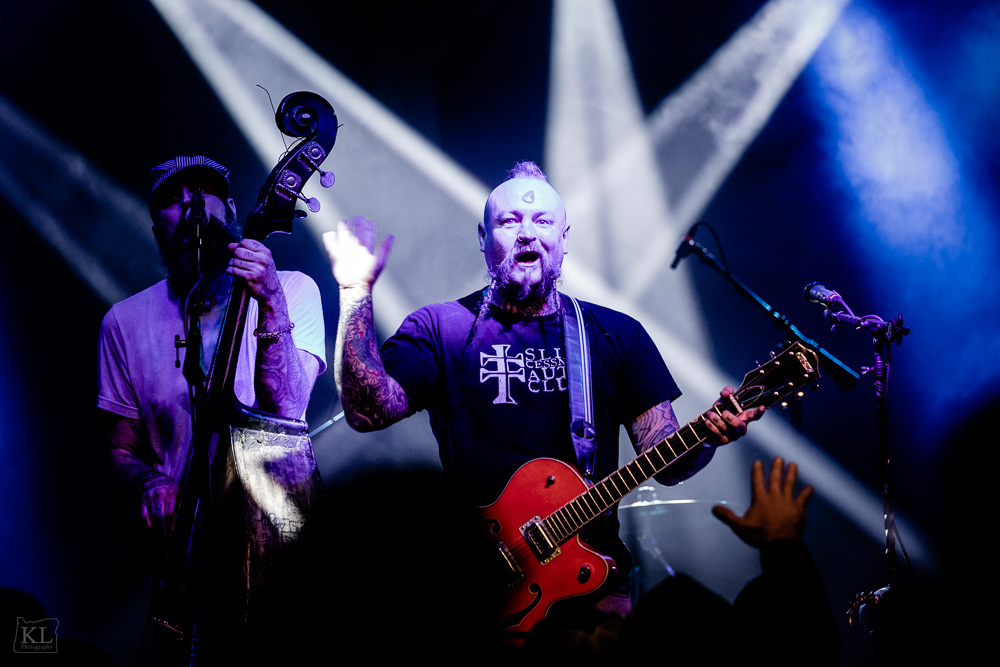 The Goddamn Gallows, Bossanova Ballroom, photo by Kris Luke