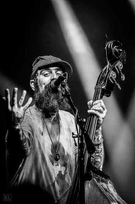 The Goddamn Gallows, Bossanova Ballroom, photo by Kris Luke