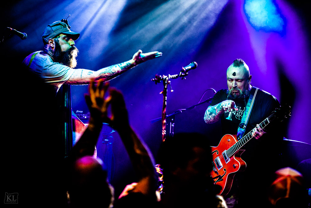 The Goddamn Gallows, Bossanova Ballroom, photo by Kris Luke