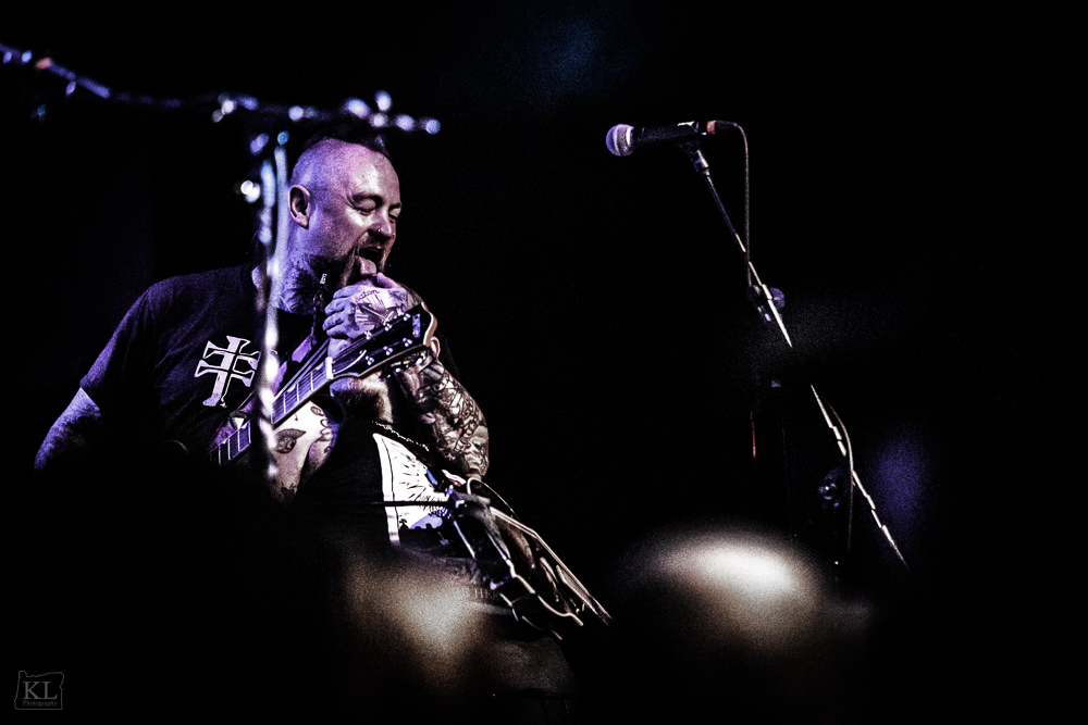 The Goddamn Gallows, Bossanova Ballroom, photo by Kris Luke