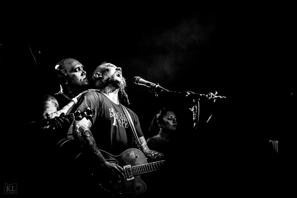 The Goddamn Gallows, Bossanova Ballroom, photo by Kris Luke