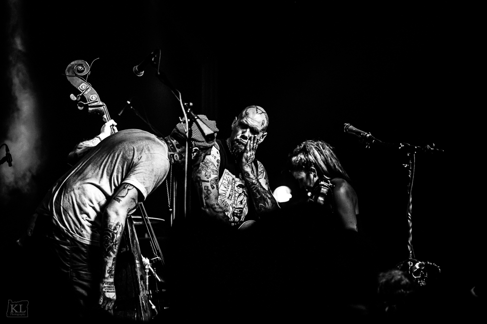 The Goddamn Gallows, Bossanova Ballroom, photo by Kris Luke