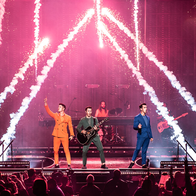 Jonas Brothers, Tacoma Dome, photo by Sal Barragan