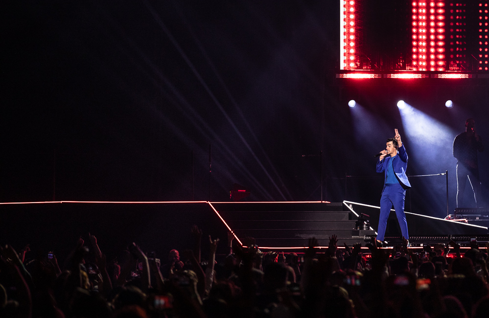 Jonas Brothers, Tacoma Dome, photo by Sal Barragan