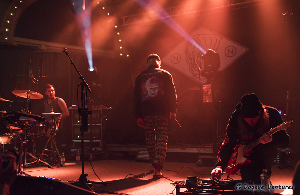 nothing, nowhere, Crystal Ballroom, photo by Ashley Strom