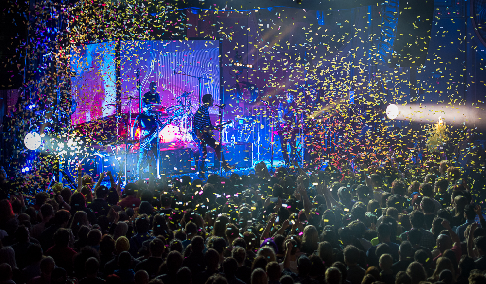 OK Go, Crystal Ballroom, photo by Ronit Fahl