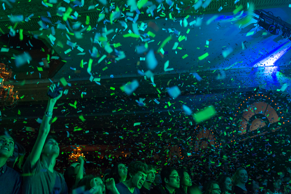 OK Go, Crystal Ballroom, photo by Ronit Fahl