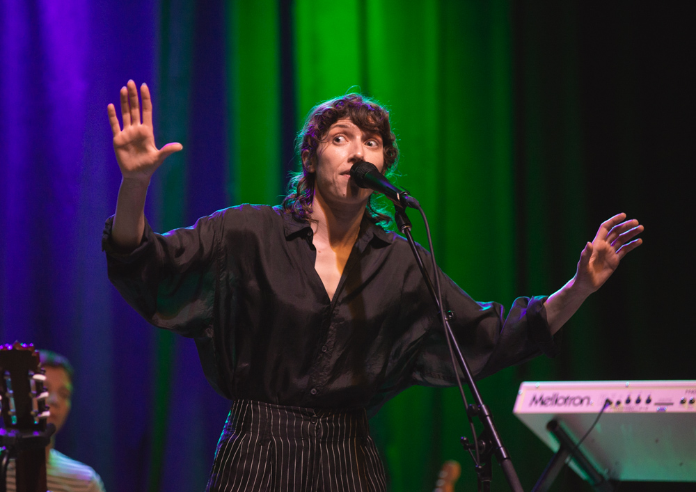 Aldous Harding, Aladdin Theater, photo by Chad Lanning