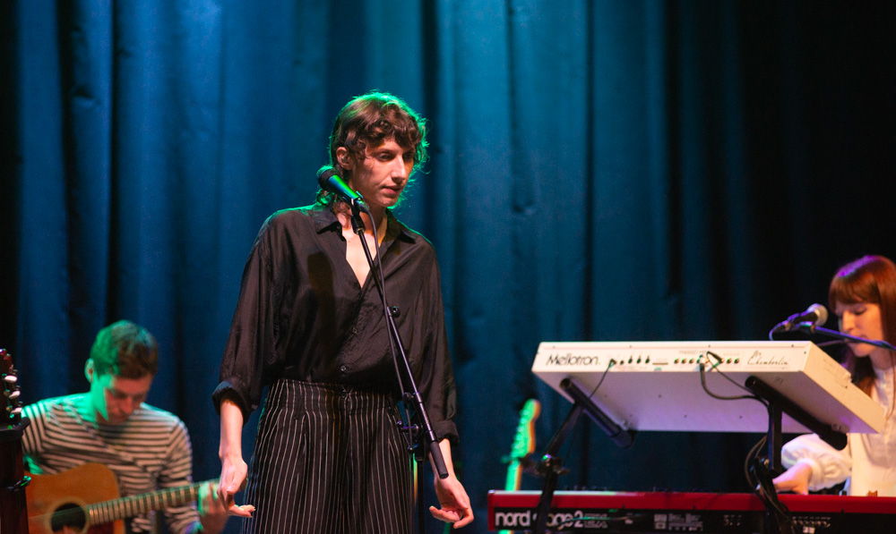 Aldous Harding, Aladdin Theater, photo by Chad Lanning