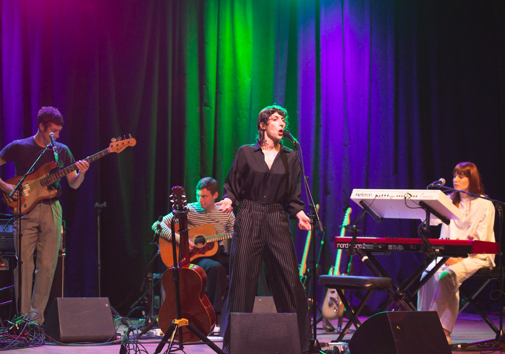 Aldous Harding, Aladdin Theater, photo by Chad Lanning