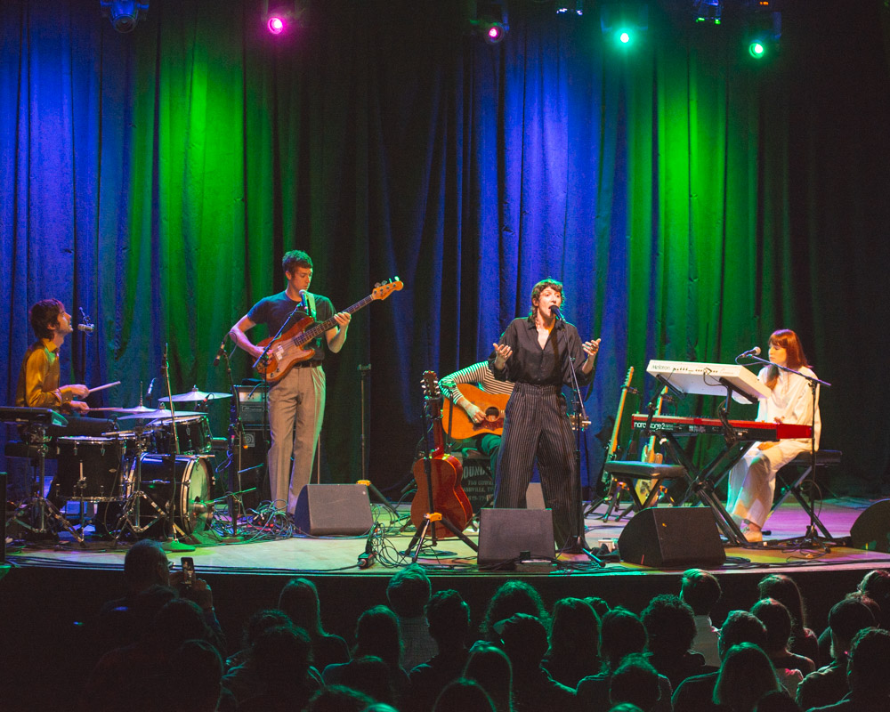 Aldous Harding, Aladdin Theater, photo by Chad Lanning