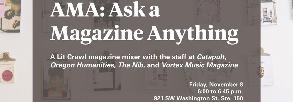 Oregon Humanities, Literary Arts